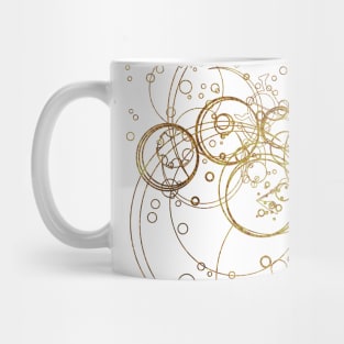 Time Lord Writing (transparent) Mug